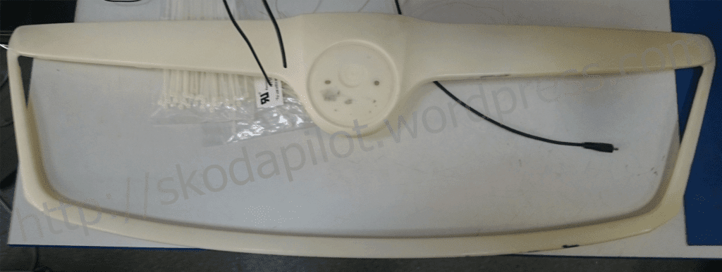 Как снять хром с окантовки решетки радиатора? – ŠkodaPilot Blog